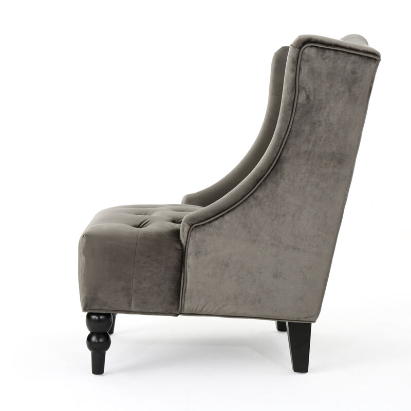 Streamdale Cozy Club Chair Button-Tufted Elegance for Comfort and Style image number 7