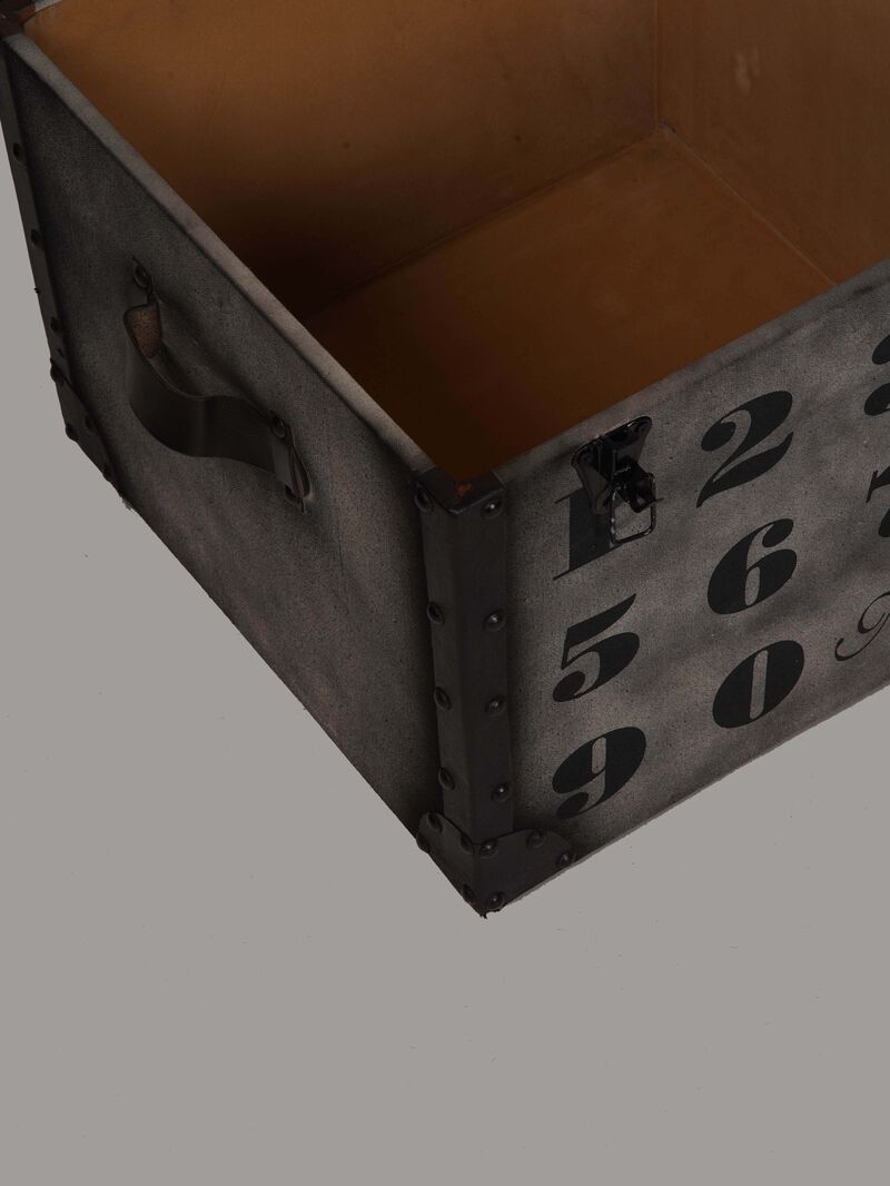 Handmade Eco-Friendly Solid Wood & Leather Black Square Sitting Box 18"x18"x18" From BBH Homes
