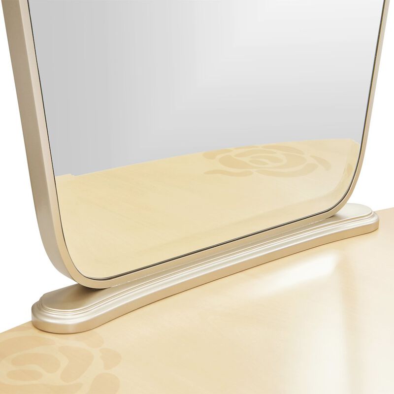 Camellia Field Vanity Mirror - Caramel image number 8