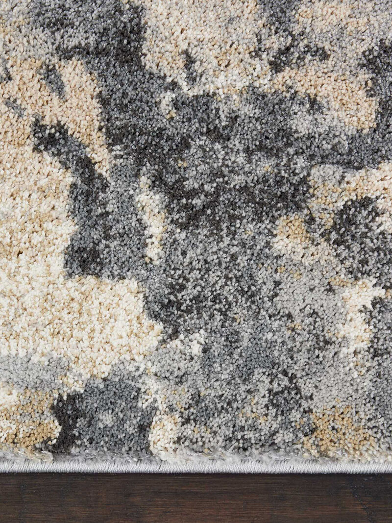 Fusion FSS10 Gray 2'2" x 7'6" Rug
