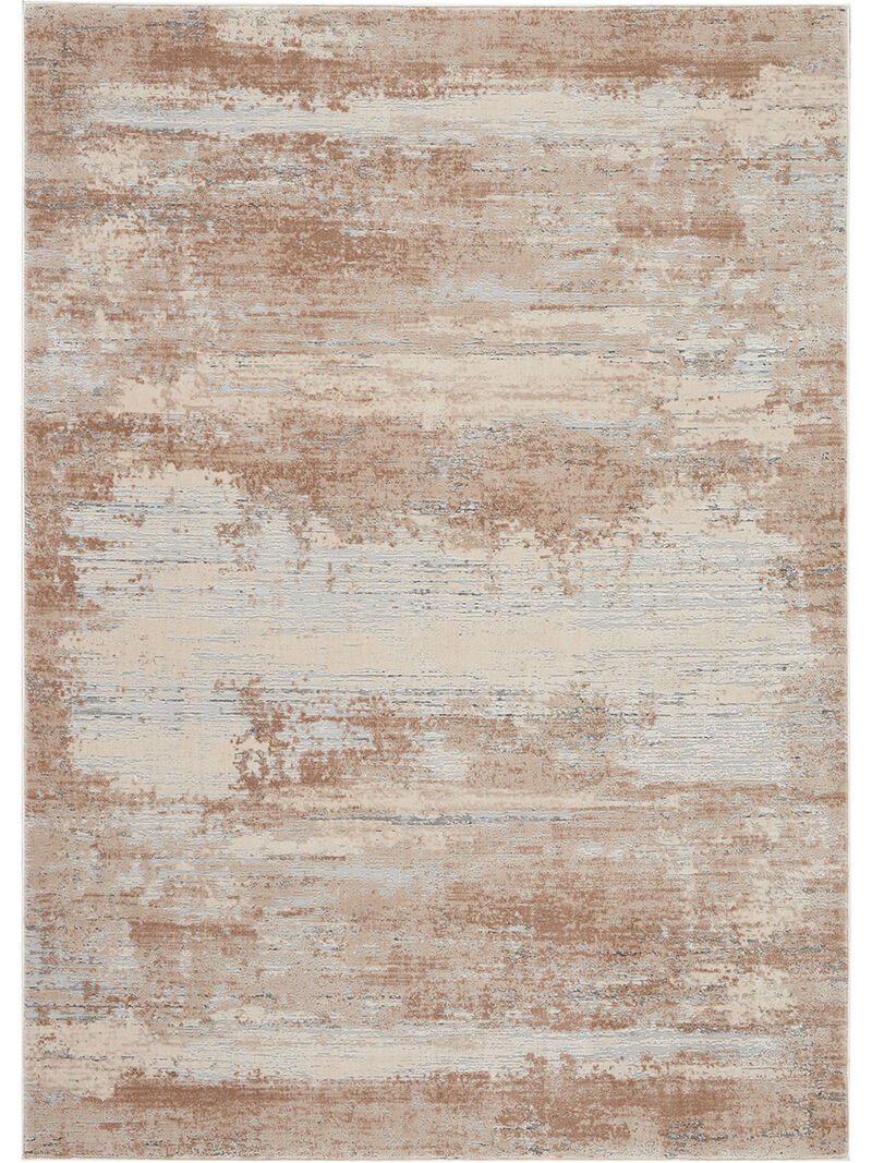 Rustic Textures RUS03 Beige 5'3" x 7'3" Rug