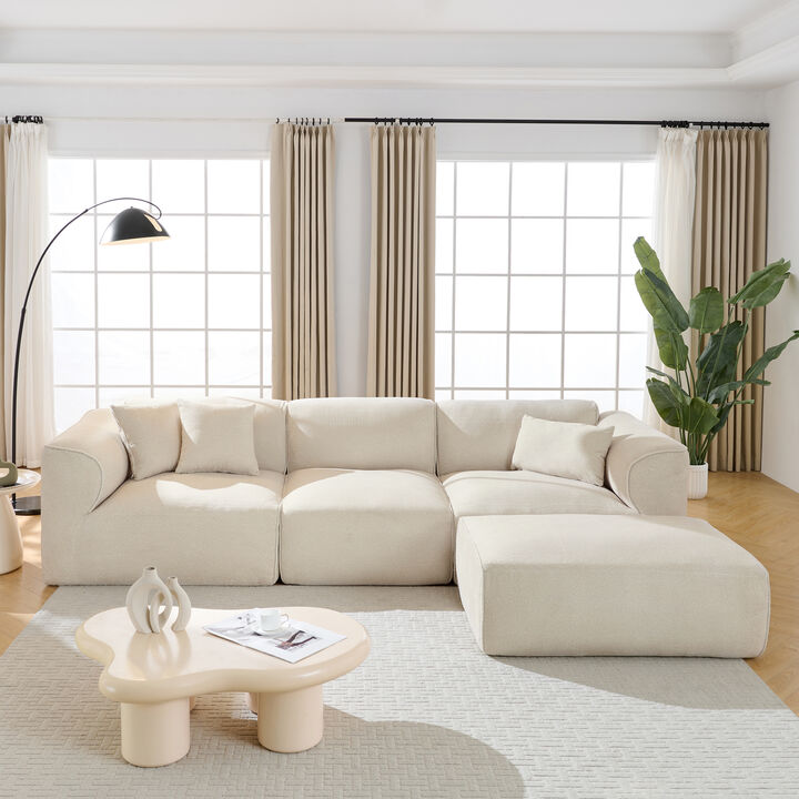 Satwud velvet Sectional