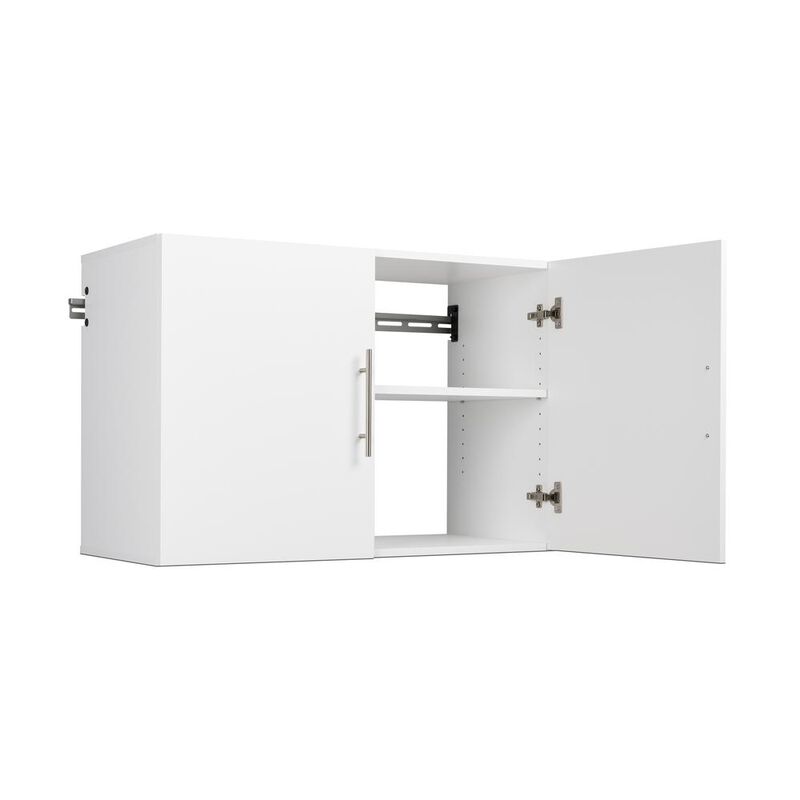 Prepac HangUps 36 Upper Storage Cabinet, White