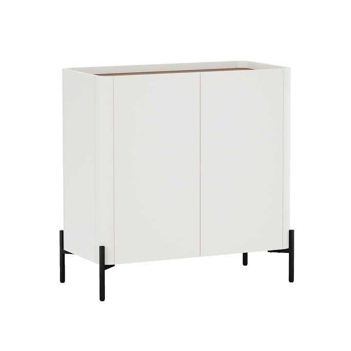 Abbey Beige Accent Cabinet