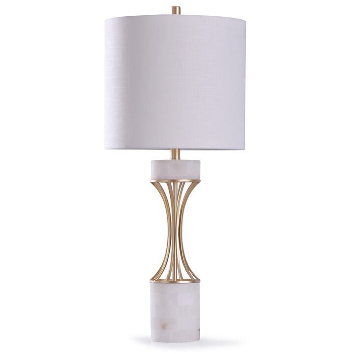 Abyaz Gold Table Lamp (Set of 2)