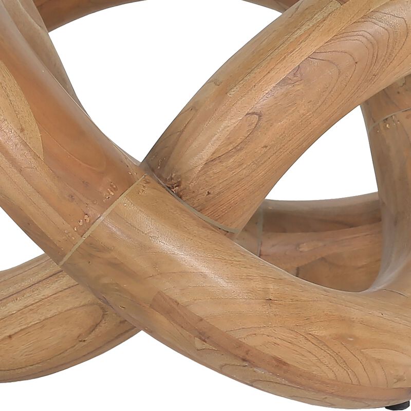 Knotty Brown Coffee Table