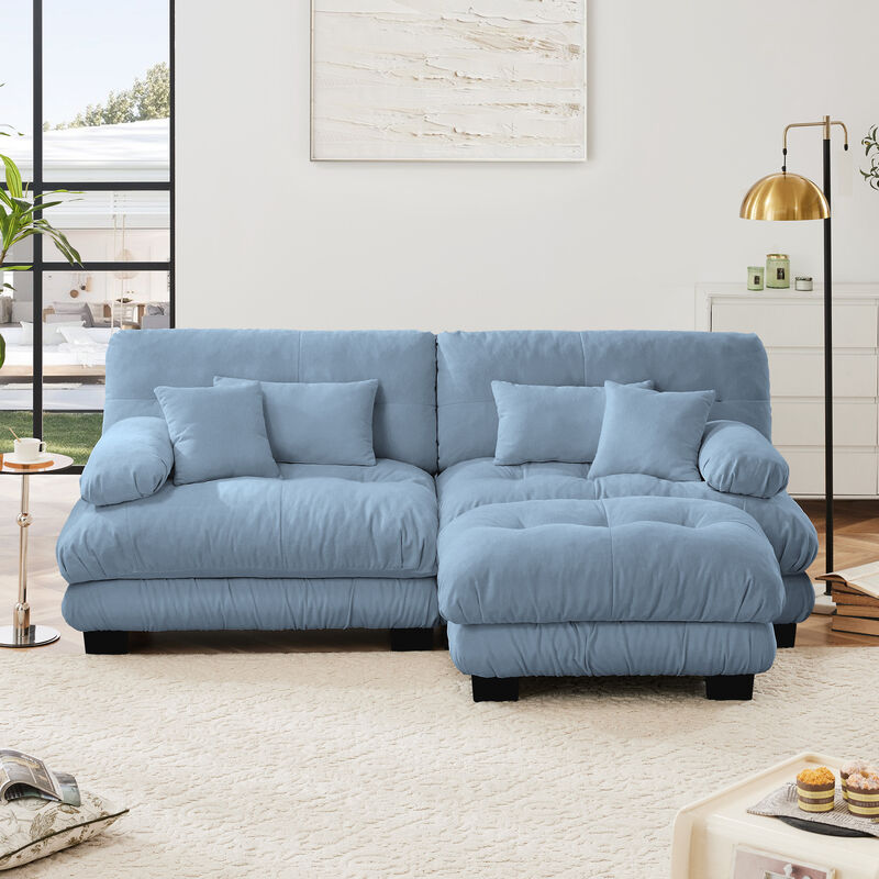 Merax Cloud Couch Sectional Sofa for Living Room image number 2