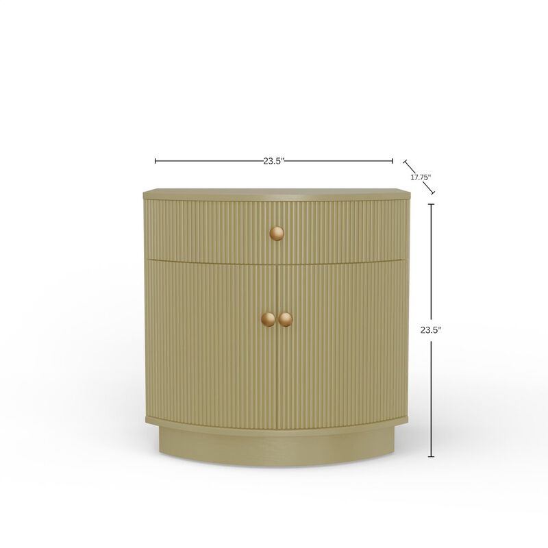 Alpine Furniture Olivia Nightstand image number 5