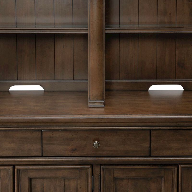 Liberty Furniture Arden Road Dining Room Hutch & Buffet  - Satin Cherry image number 6