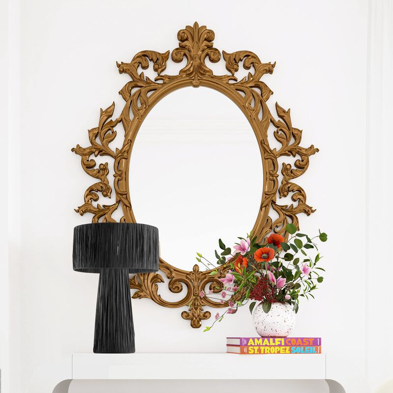 Shelby Raffia Black Table Lamp image number 5