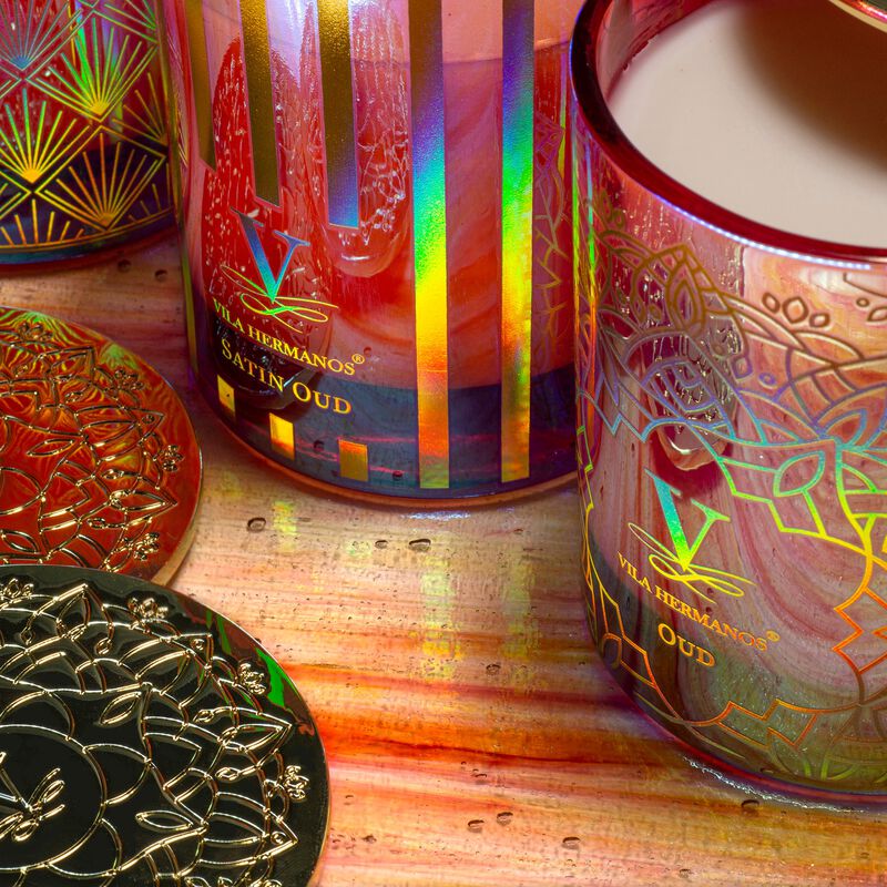 Candle in Jar OUD COLLECTION Satin Oud Red Jar 200gr image number 2