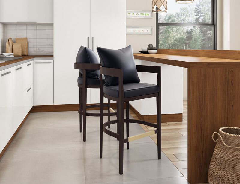 Patricia White Barstools (Set of 3) image number 6