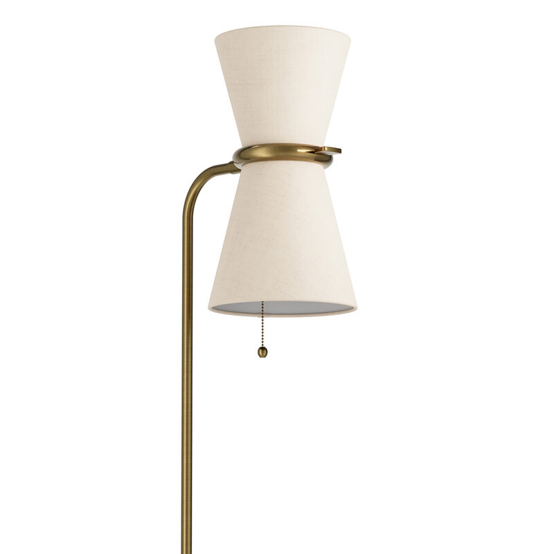 Gable Oyster Floor Lamp image number 2