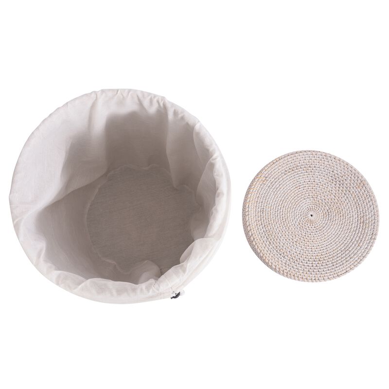 Round Hamper with Lid image number 2