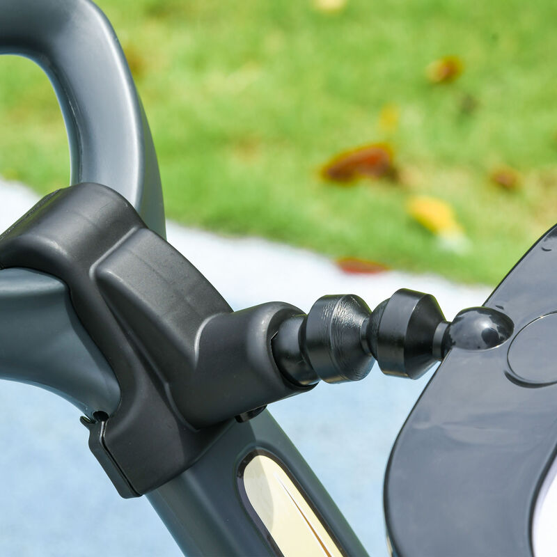 BreeBe 3 in 1 Push Car Sliding Car with Removable Handle, Music, Horn, Canopy, Safety Guardrail image number 7