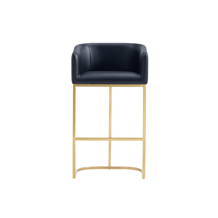 Louvre Black Barstools (Set of 2)