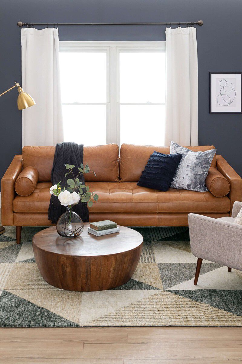Bowen Oblique Tan 8' x 10' Rug by Drew & Jonathan Home image number 1