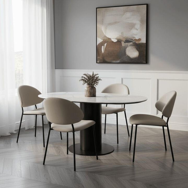 Haven Gray Side Chairs (Set of 4)