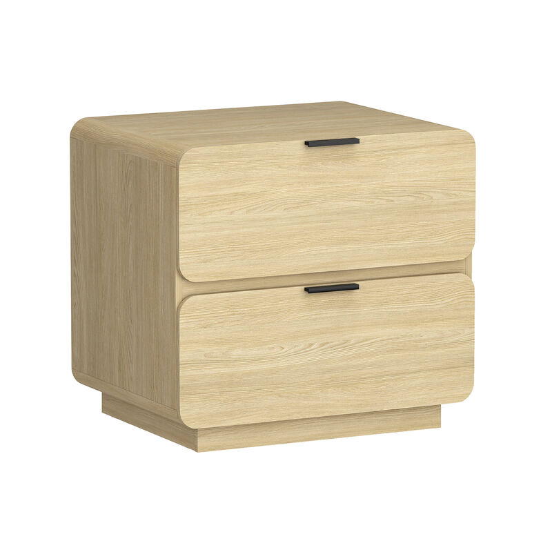Chrystie Neutral Nightstand (Set of 2)