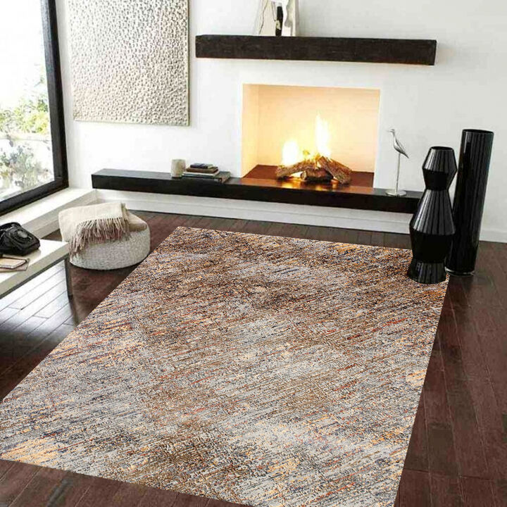 Amour 740129 Gold 5' x 8' Rug