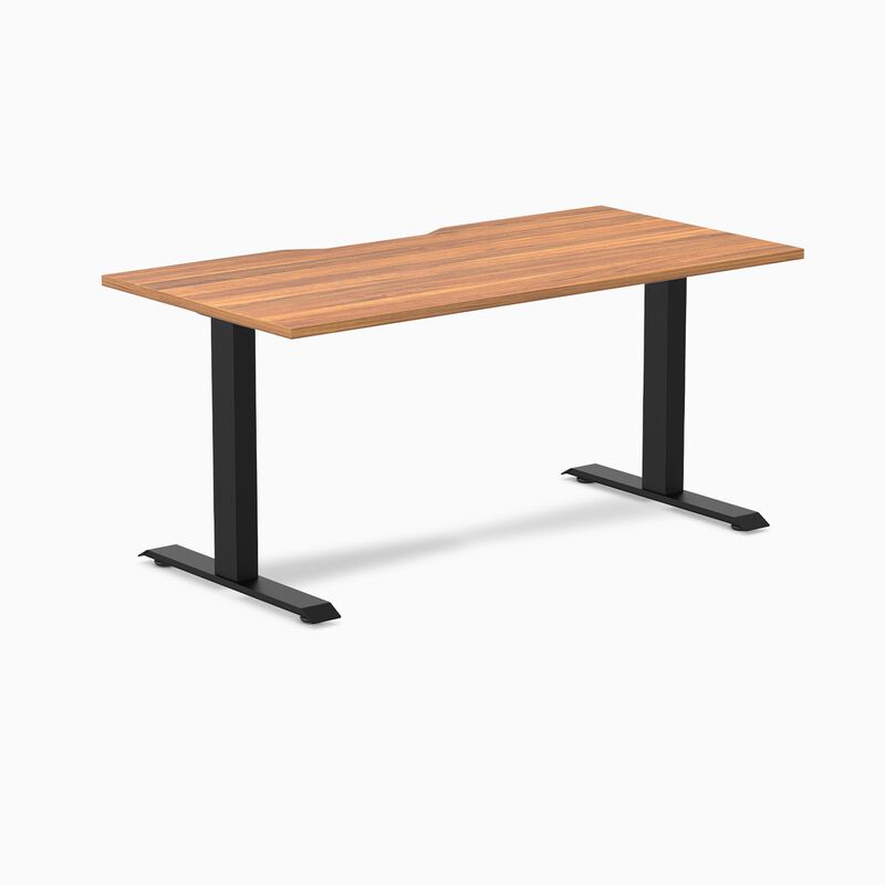 Desky Zero Scalloped Laminate Office Desk image number 0