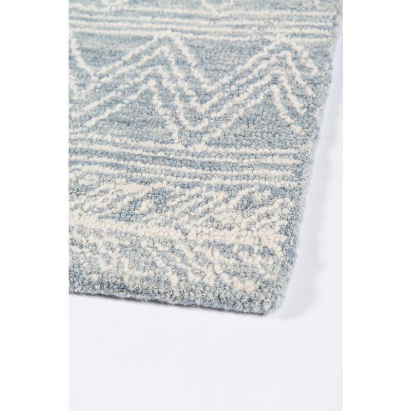 Momeni Contemporary Rectangle Area Rug, Light Blue, 2' X 3'