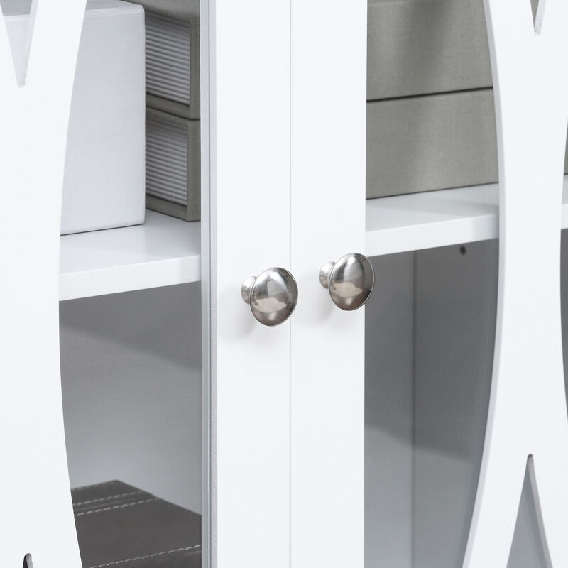 Compact Kitchen Storage Cabinet with Drawers and Cupboard Space