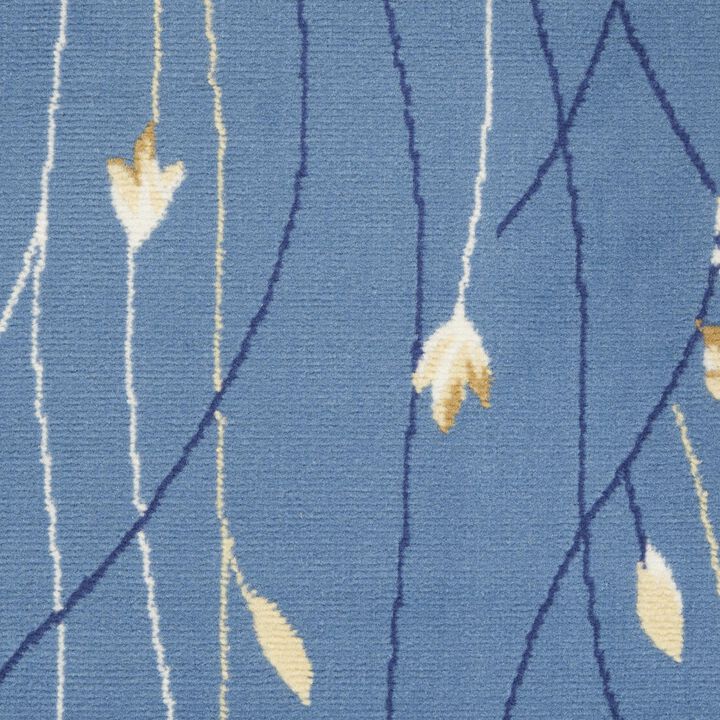 HomeRoots Floral Power Loom Area Rug