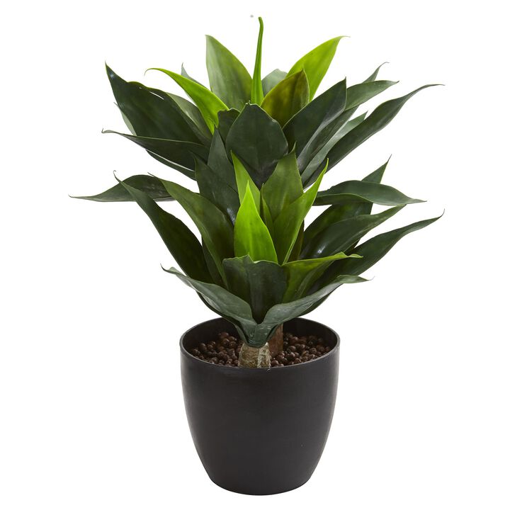 HomPlanti 21" Agave Artificial Plant