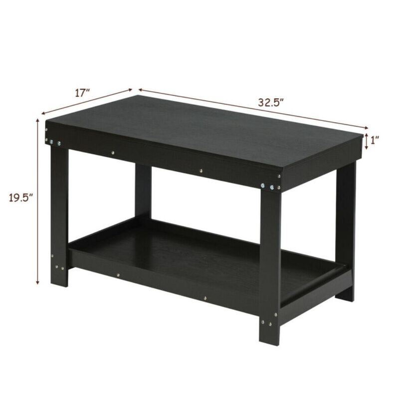 Hivvago Solid Multifunctional Wood Kids Activity Play Table