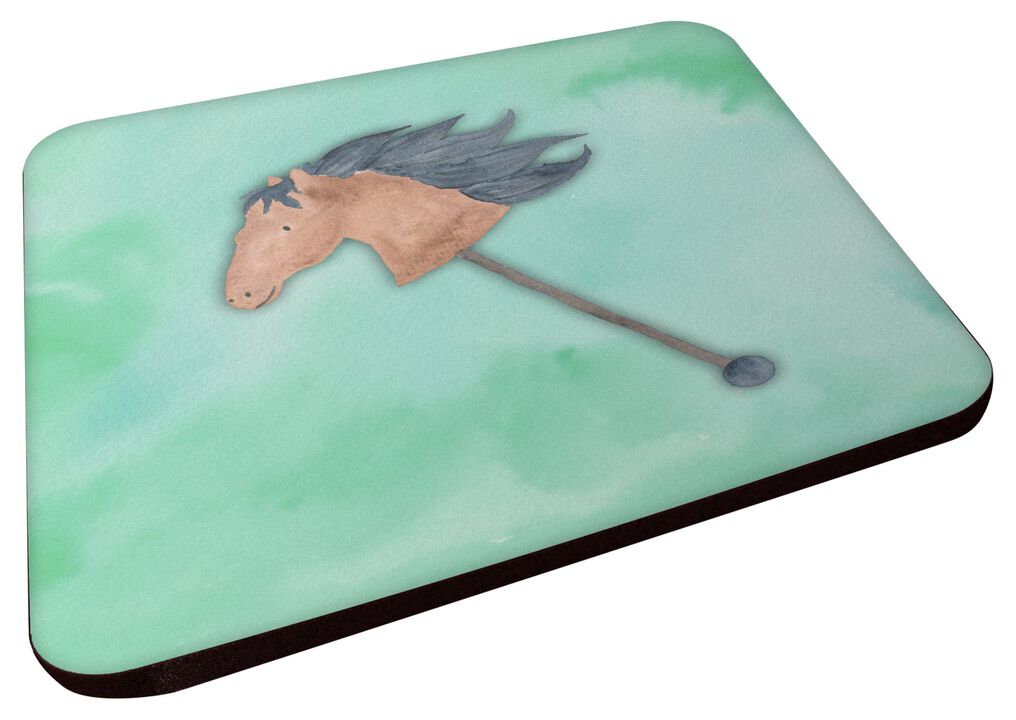 Caroline's Treasures Stick Horse Watercolor Decorative coasters, 3.5, Multicolor