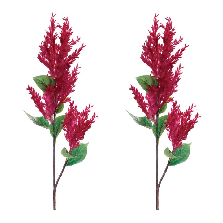 Set of 2 Astilbe Floral Sprays for Vases, Bouquets, or Soft Seasonal Arrangements