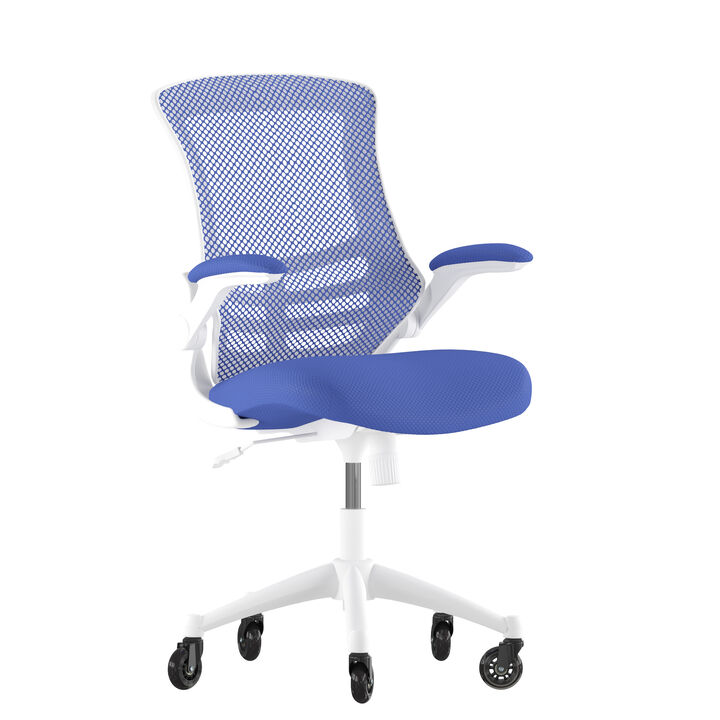 Kelista Desk Chair with Transparent Roller Wheels