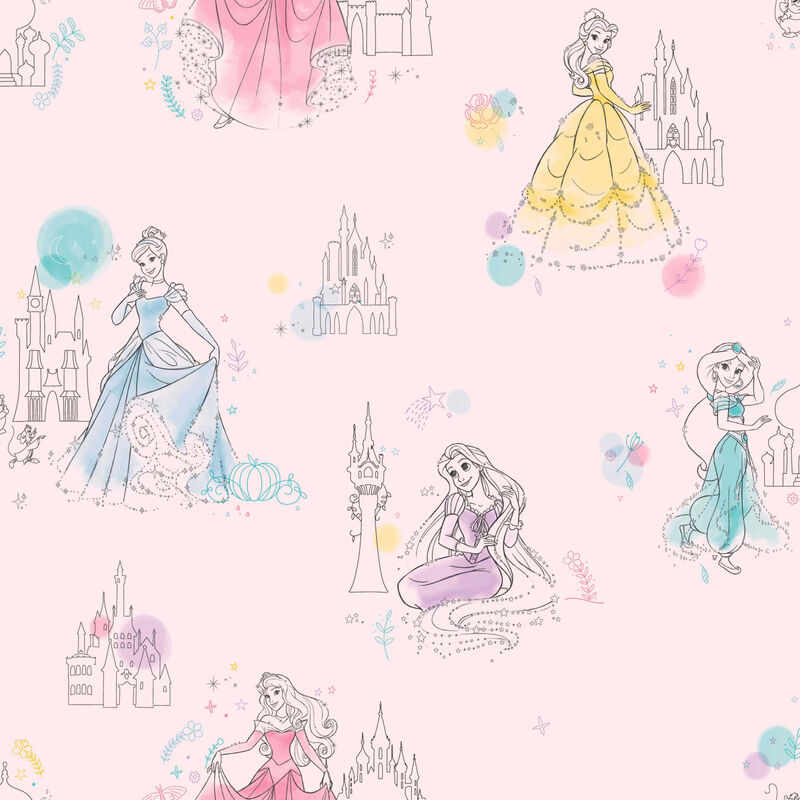 Disney Princess Pretty Elegant Wallpaper image number 1