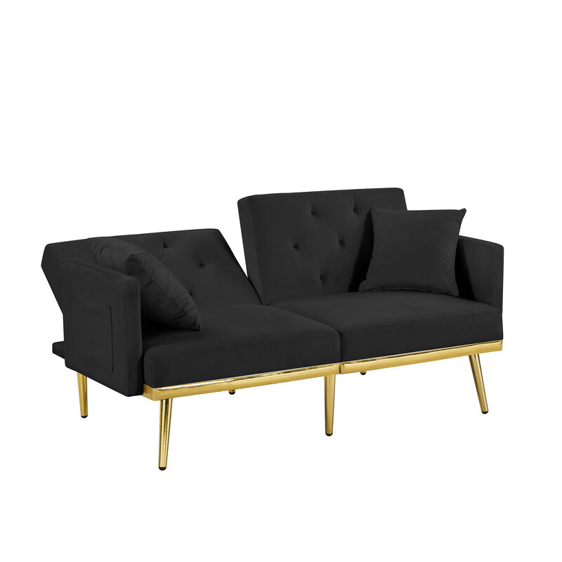 Velvet Sofa Bed - Luxurious and Comfortable Sleeper Sofa with Elegant Velvet Upholstery