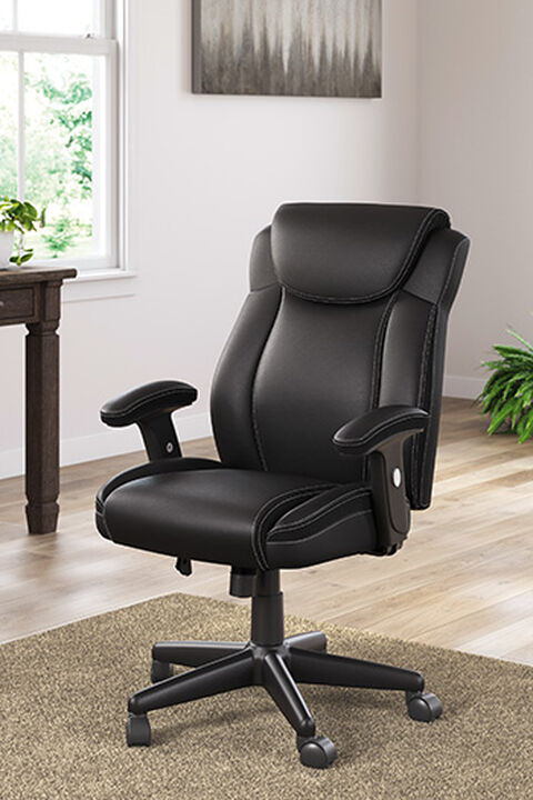 Corbindale Black Swivel Desk Chair