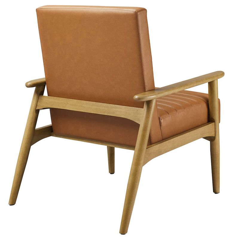 Jensen Vegan Leather Accent Chair image number 4