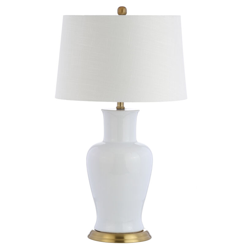 Julian Traditional Classic Ceramic Urn LED Table Lamp