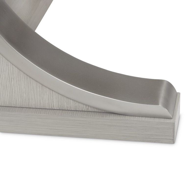 Michael Amini Eclipse Oval Dining Table - Moonlight Gray