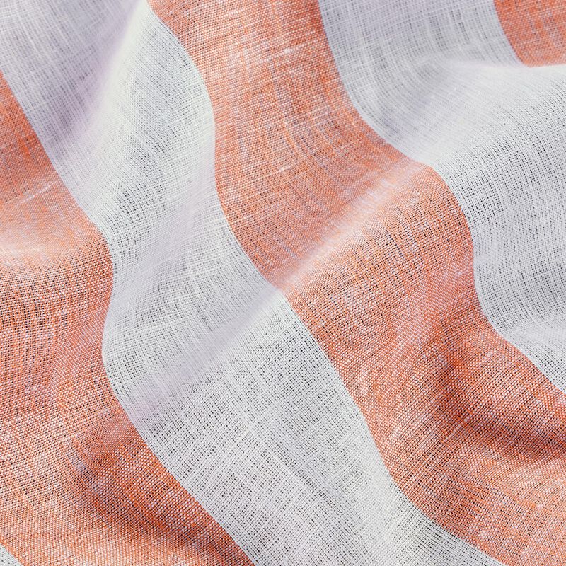 Solino Home 100% Pure Linen Table Runner - Cabana Stripe