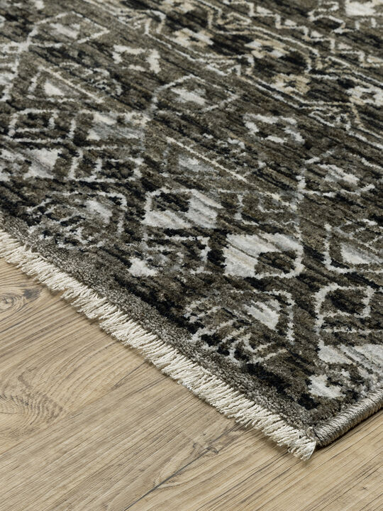 Chamberlain 2'3" x 7'6" Blk Rug