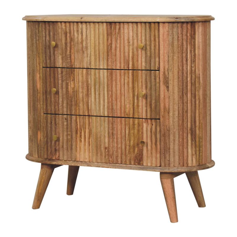 Artisan Furniture Solid Wood Soba Nordic Chest