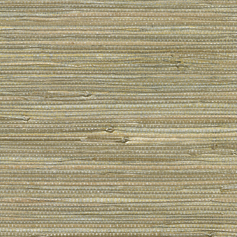 Iriga Platinum Grasscloth Wallpaper image number 0