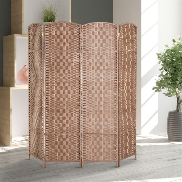 Folding Privacy Screen Portable Partition for Home & Office