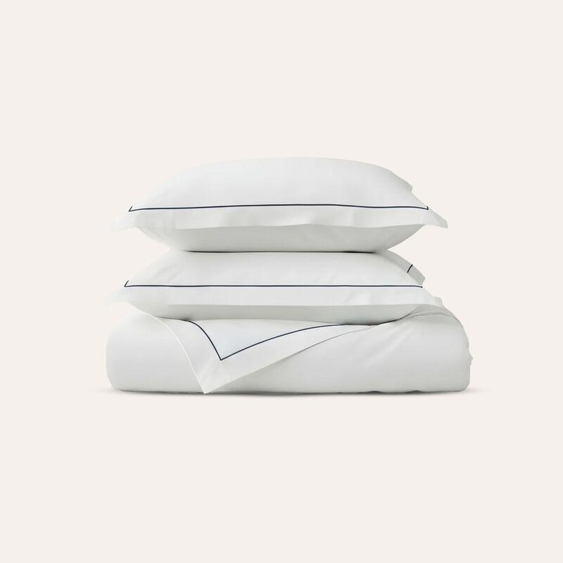Serene 3-Piece Organic Cotton Duvet Cover Set image number 0