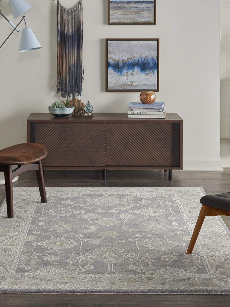 Infinite IFT03 Charcoal 3'11" x 5'11" Rug