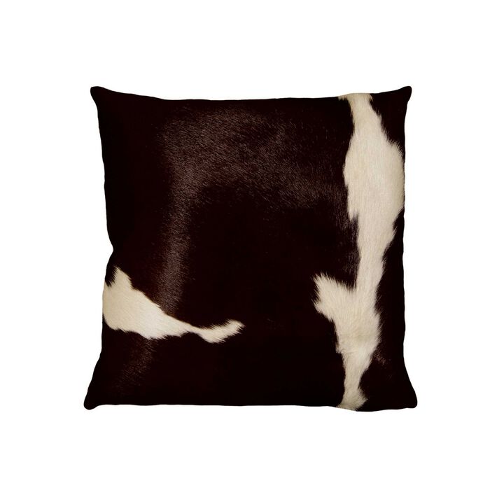 Decorative Cowhide Pillow for Sofa, Bed, or Accent Chair in Living Room