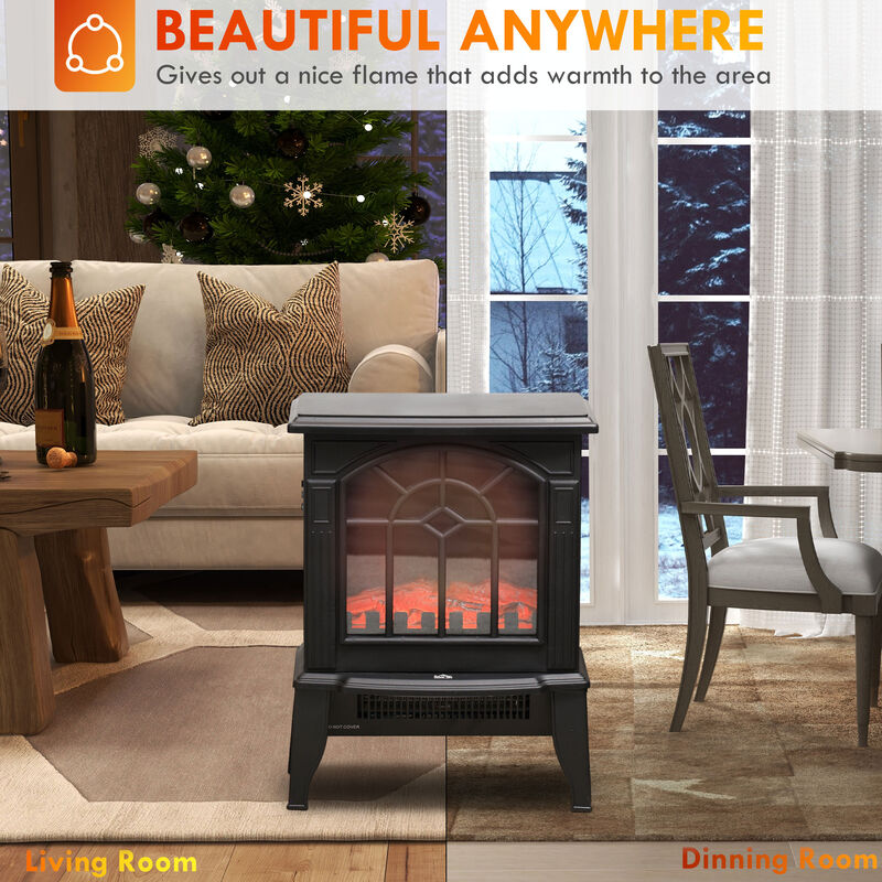 58" Fireplace TV Stand image number 3