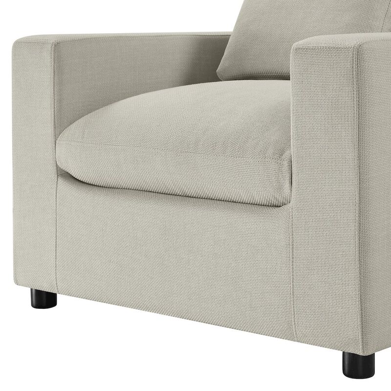 Comfort Pointe Casella Modern Armchair - Beige