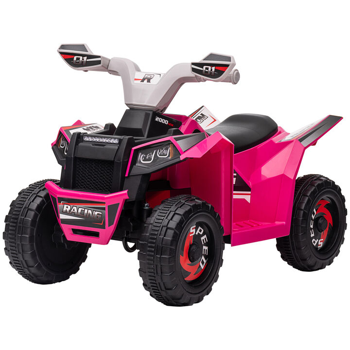 BreeBe 6V Electric Toy Car with Forward Backward, Wear-Resistant Wheels